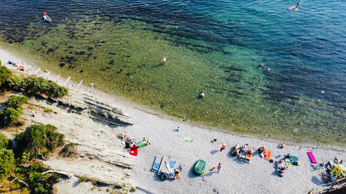 Дикие пляжи в кабардинке фото и адрес