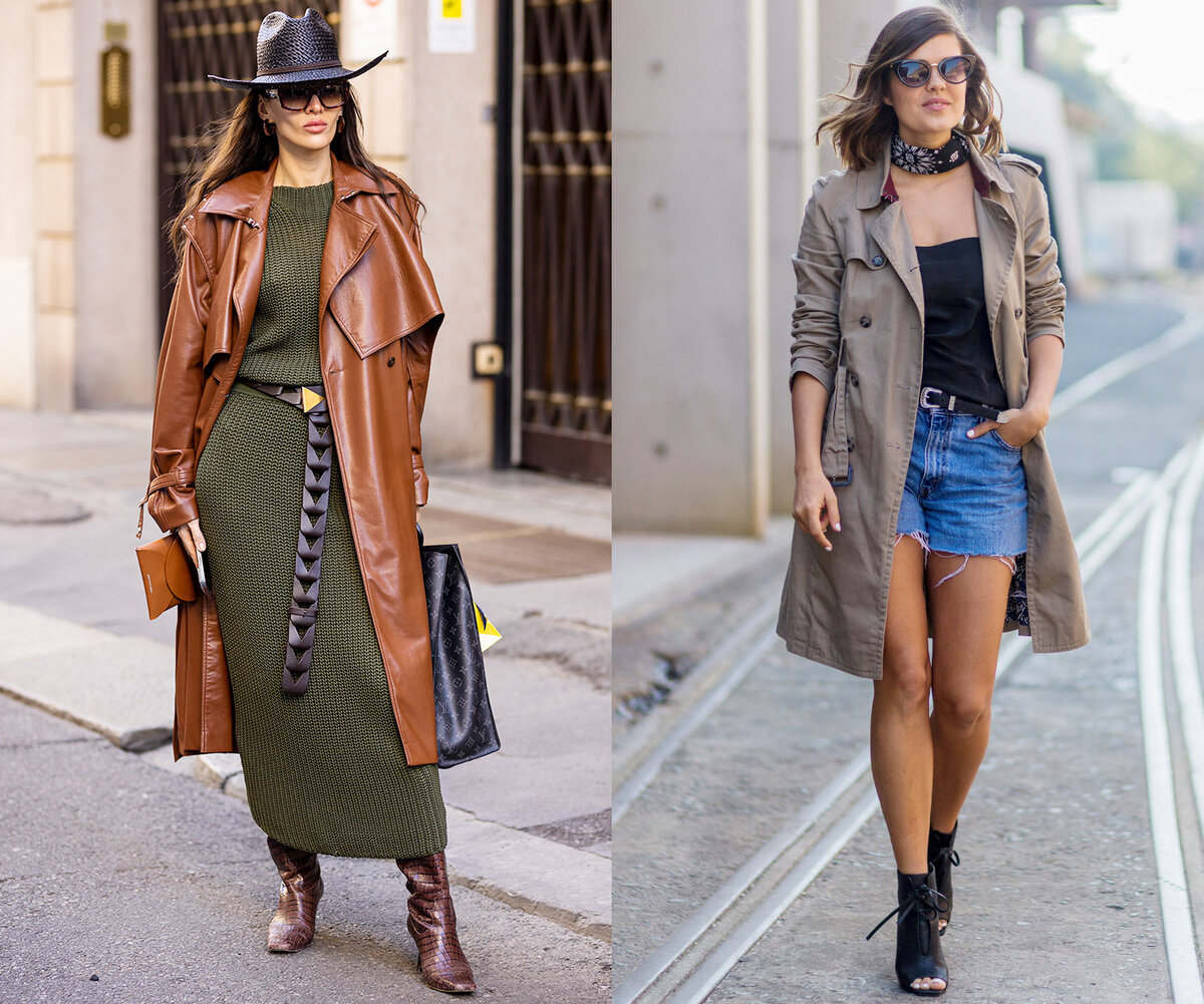     Длина "Дюймовочки" и посадка "наглухо": признаки безвкусицы в образах с тренчами