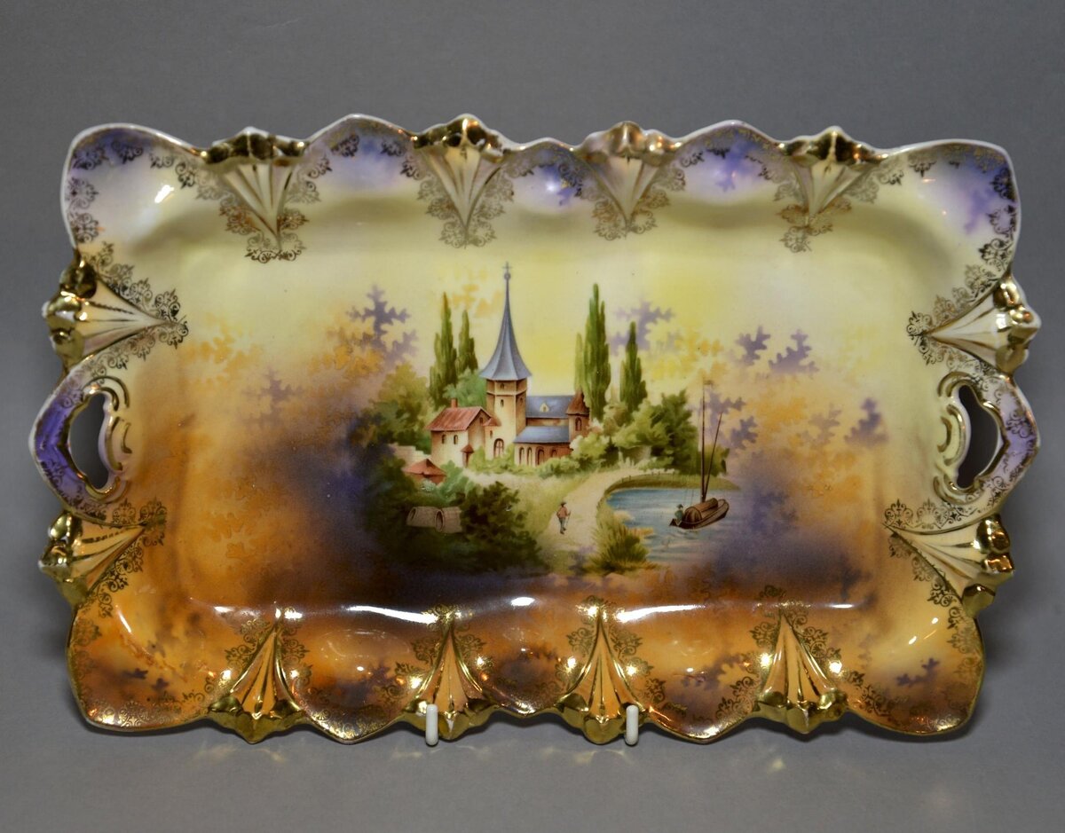 Фарфор RS Prussia. Европейский Art-nouveau, а фанатично собирают в ...