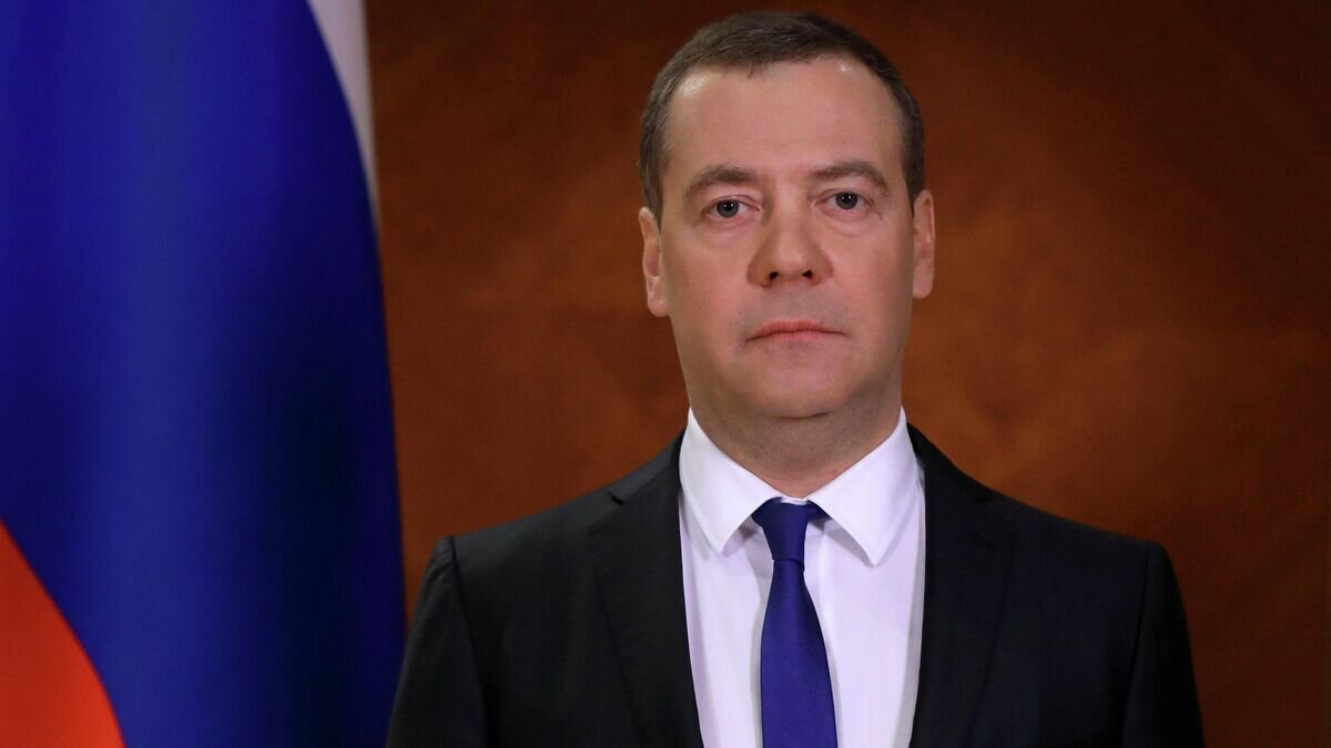    Заместитель председателя Совета Безопасности РФ Дмитрий Медведев© РИА Новости / Екатерина Штукина