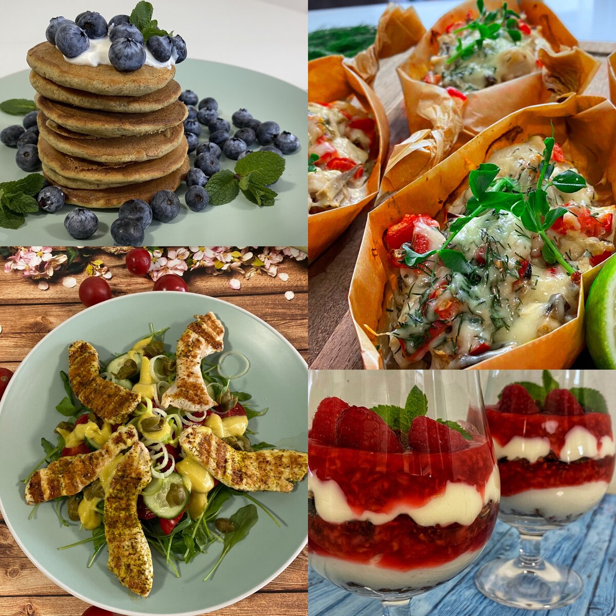 День 1. Все рецепты этих блюд есть в моей группе.