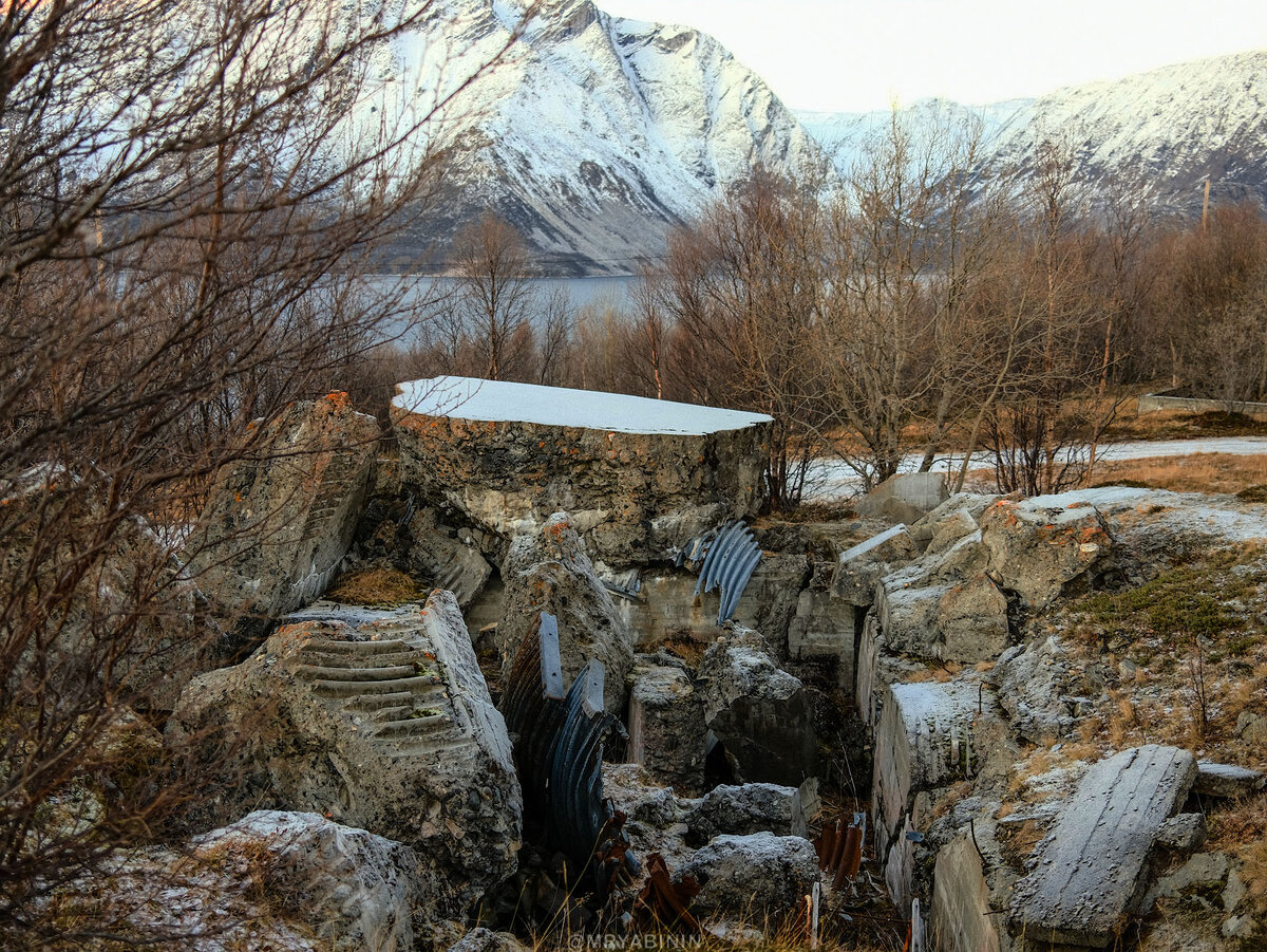 Викинги в Норвегии настолько суровы, что из немецких фортов туалеты делают!