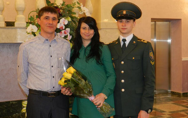 С родителями