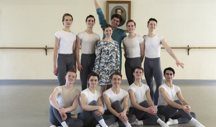 Цискаридзе с воспитанниками