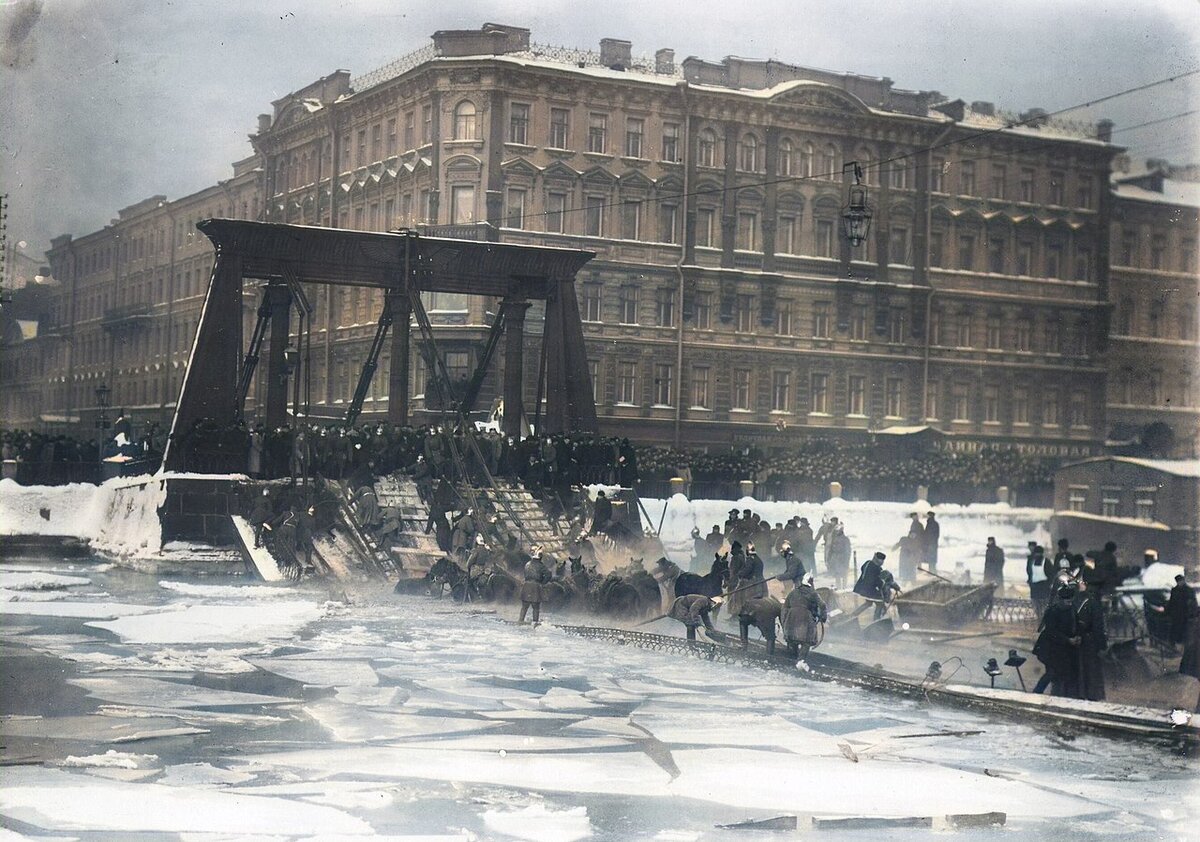 египетский мост в санкт петербурге