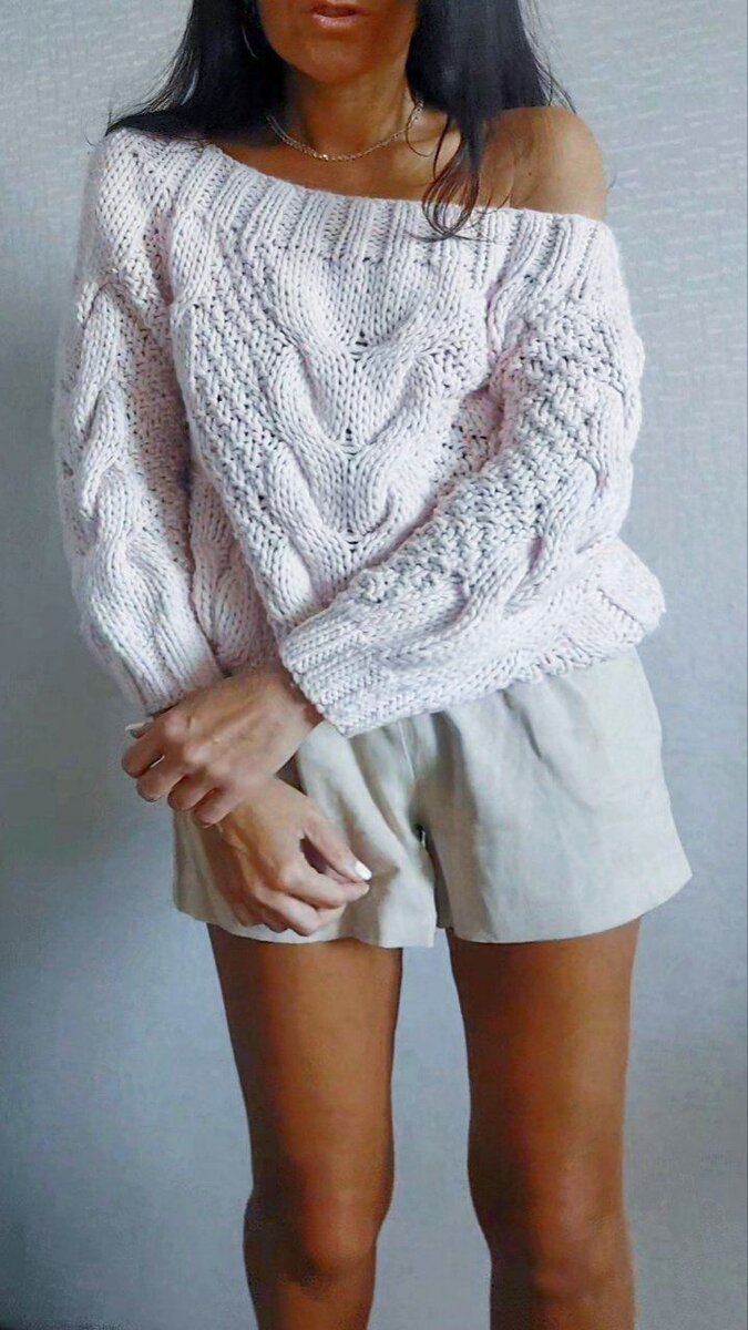 Джемпер по МК Эльвиры Вафиной 