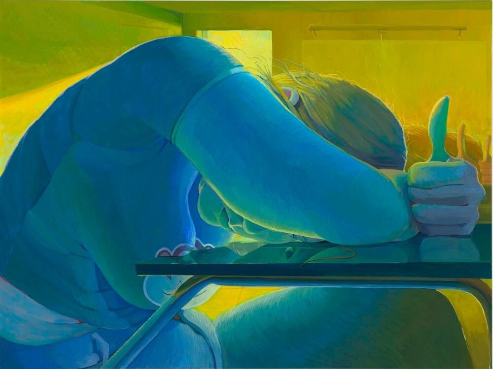 © Maud Madsen / Мод Мэдсен / Играй в игру / 18 x 24 дюйма /холст, акрил / 2021