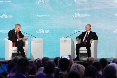    Президент РФ Владимир Путин ©Александр Вильф РИА Новости