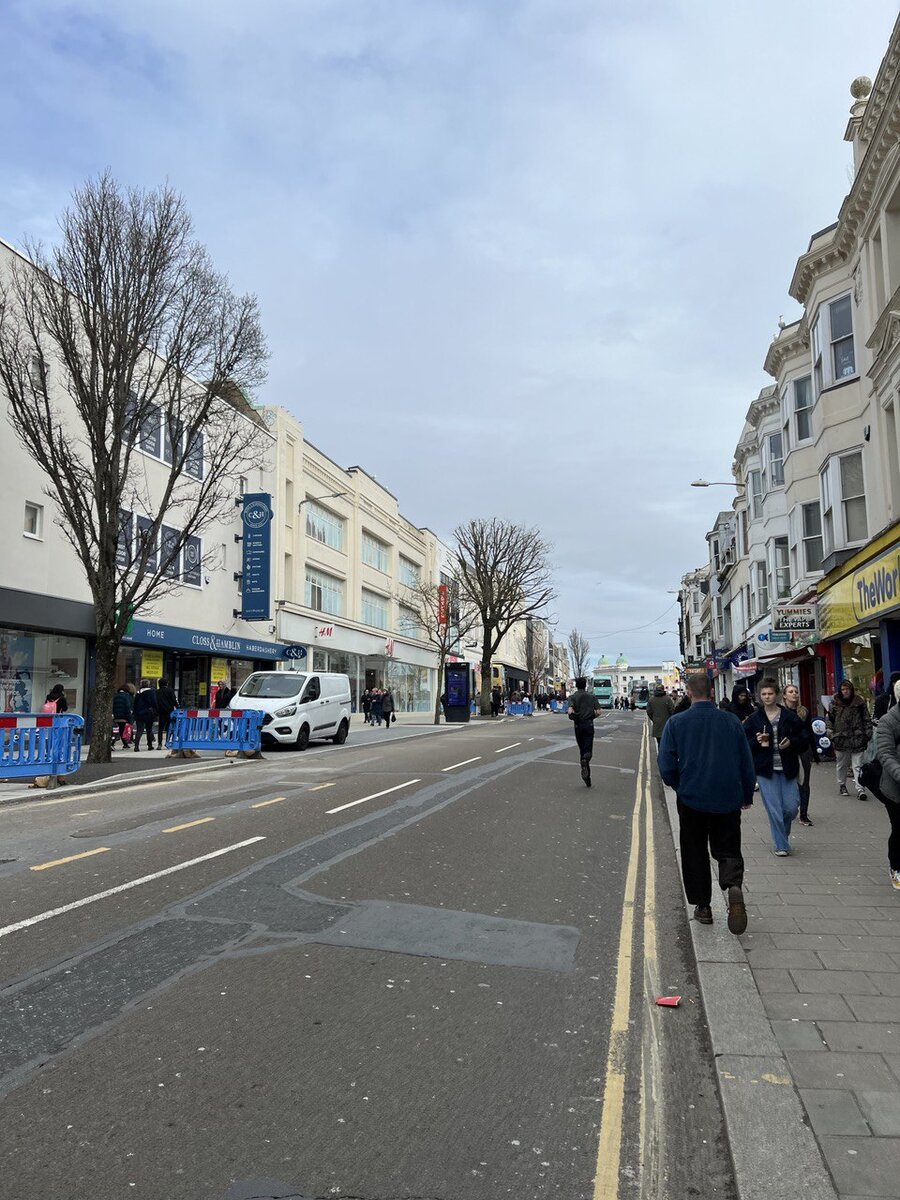 Улочки в Брайтоне. Южная Англия