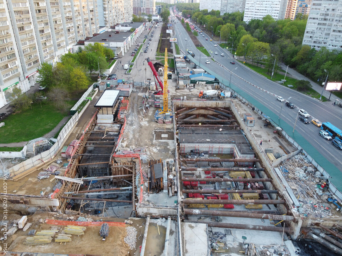 Для чего перекопали Ленинский проспект? | Развитие Метрополитена в Москве |  Дзен