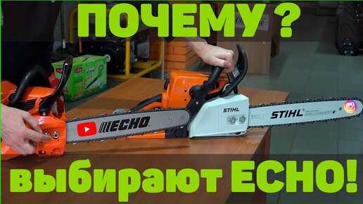 Что лучше купить Echo или Stihl? Японский самурай против немца.