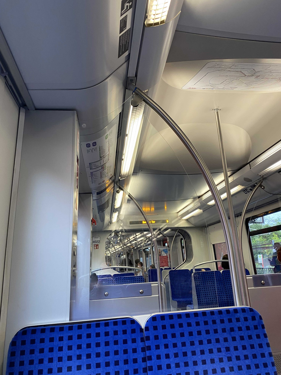 Немецкая электричка (U-Bahn)