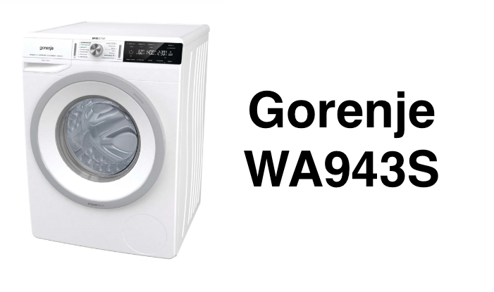Gorenje WA943S с загрузкой на 9 кг || Обзор программ