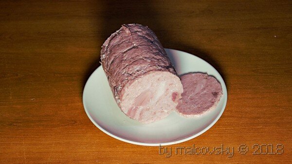 Ветчина мраморная.