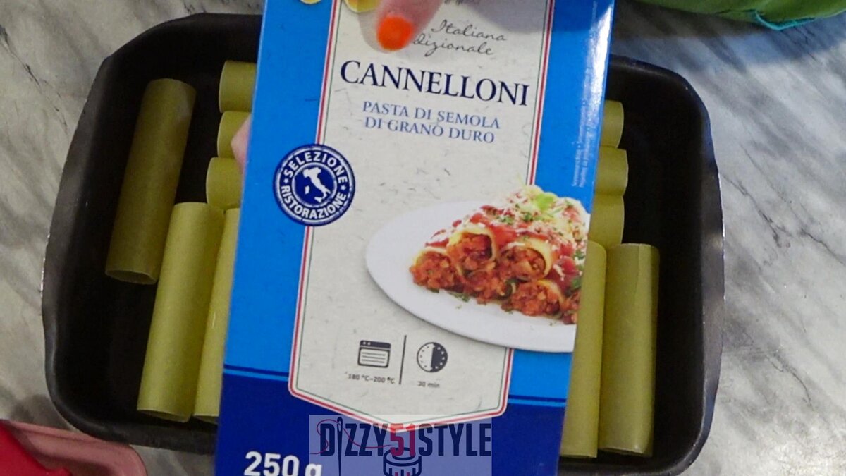 Паста каннеллони Cannelloni