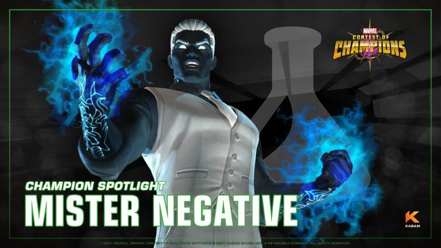 Новый персонаж Мистер Негатив (Mister Negative) в игре MARVEL: Битва чемпионов (Marvel: Contest of Champions)!