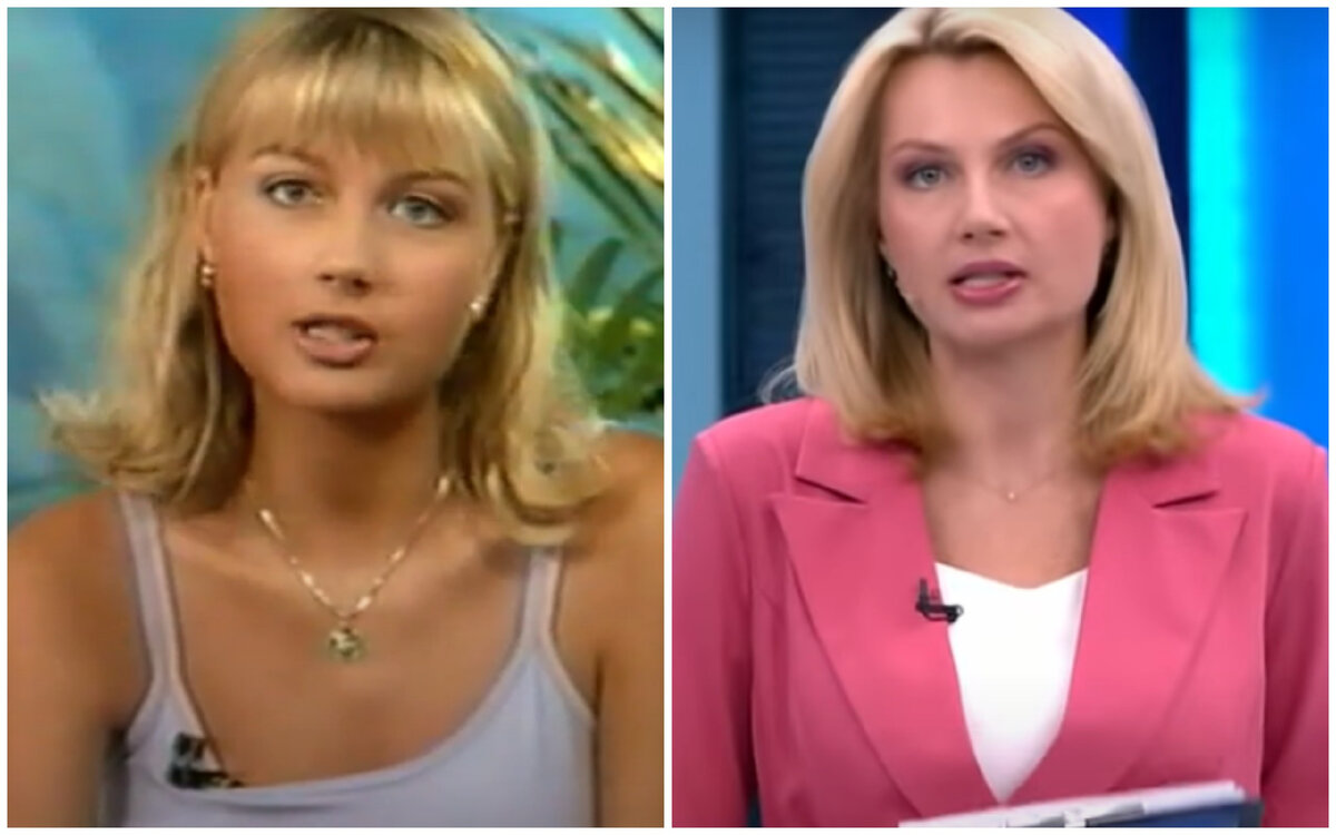 Олеся Лосева тогда и сейчас. Фото: ТВ-6, Первый канал