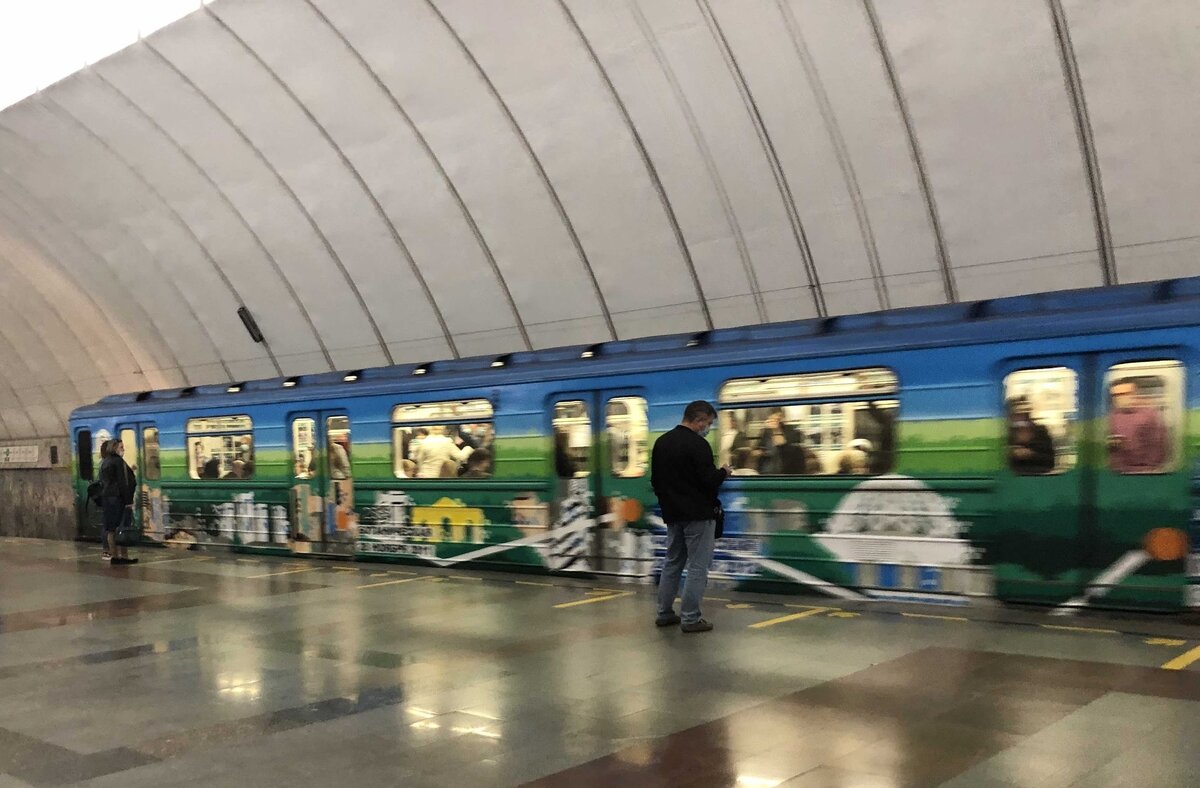 Детское метро в Екатеринбурге, фото автора