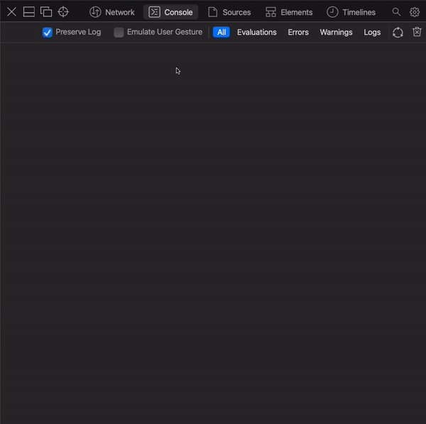 Поиск по файлам с помощью инструментов разработчика Safari