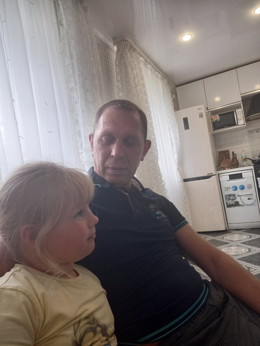 папа с дочкой