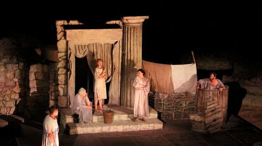 Спектакль в Херсонесе / Фото: музей-заповедник «Херсонес Таврический» 
