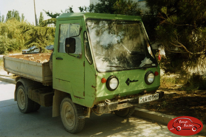 Multiсar 25 в фирменном зеленом цвете. Коктебель, 2003 год