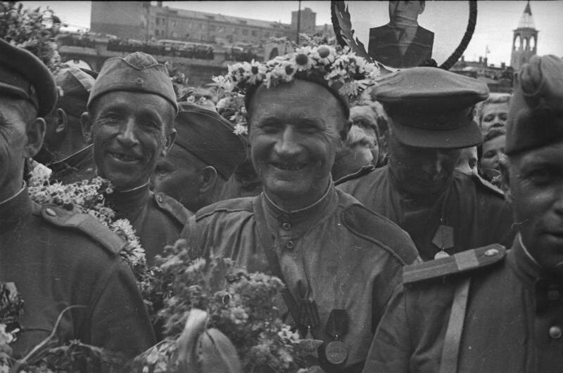 Фото солдат победителей 1945