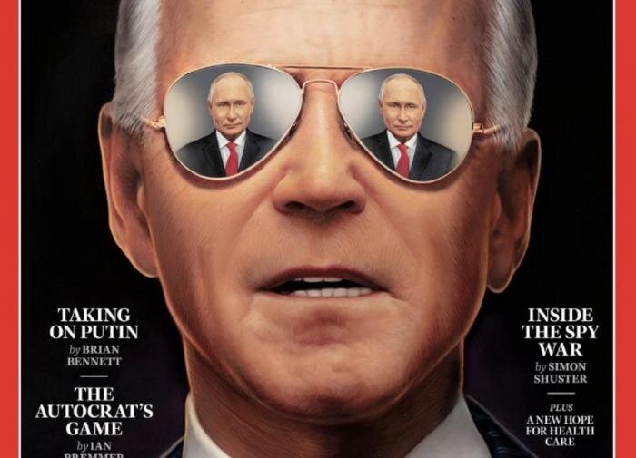 У меня двоится в глазах, джентльмены. Или Путиных двое?