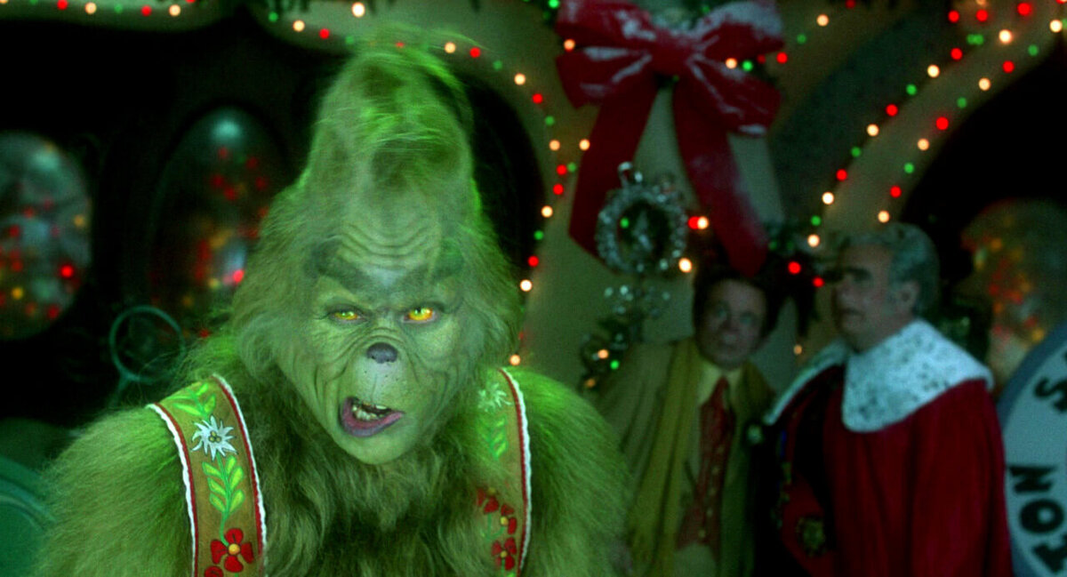 Ленаанна в мохнатом, Гринч.