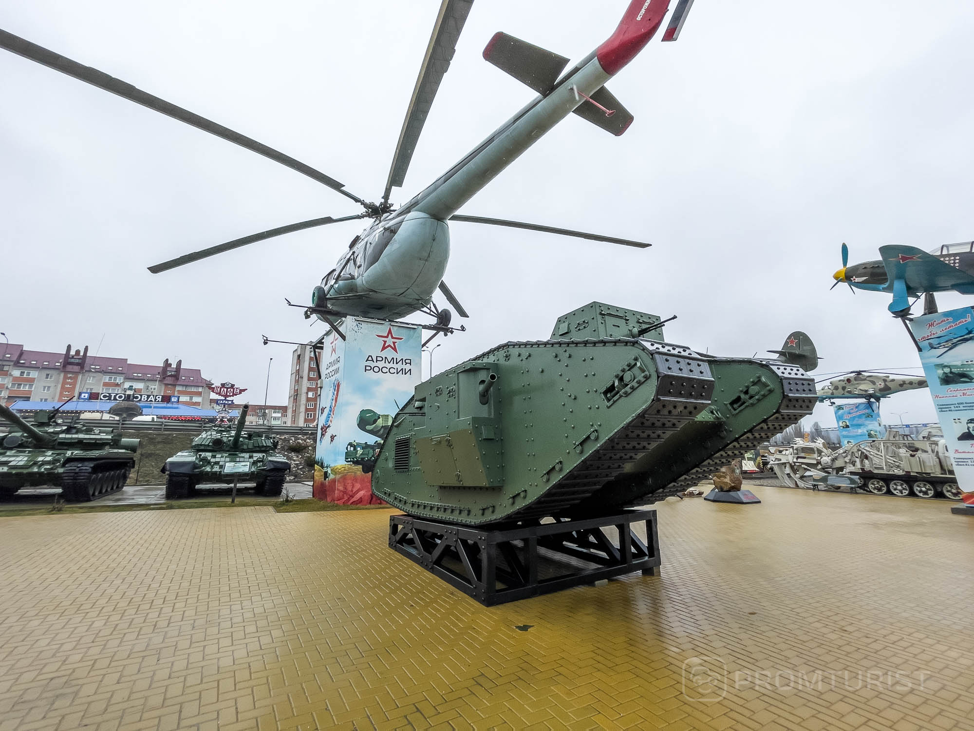 Интересный музей в котором есть гибрид трактора Дт-75 и автомобиля «Москвич» ???3