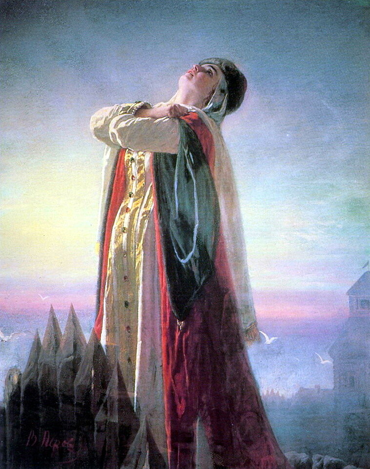 В.Г. Перов «Плач Ярославны». 1881 г.