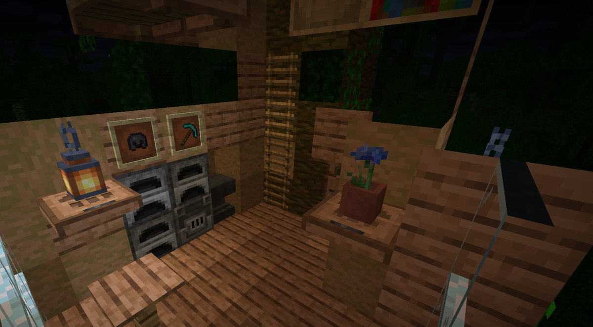 Вид внутри.