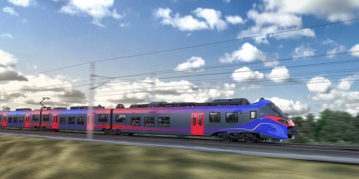  Рендер поезда Coradia Stream для Румынии. Источник: Alstom