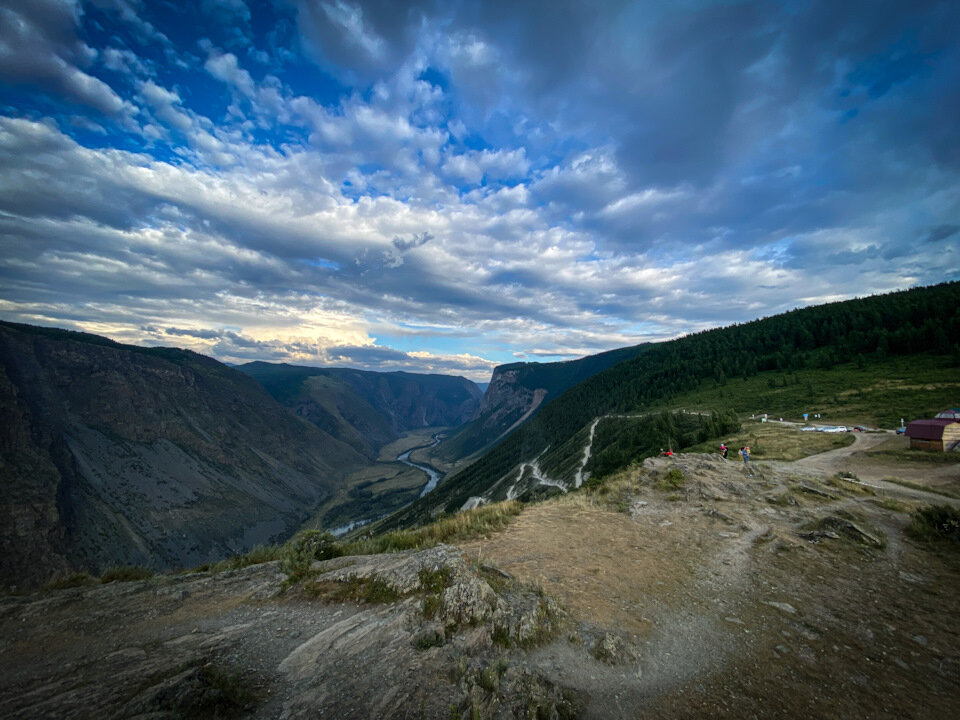 Как выглядит перевал со смотровой площадки сверху