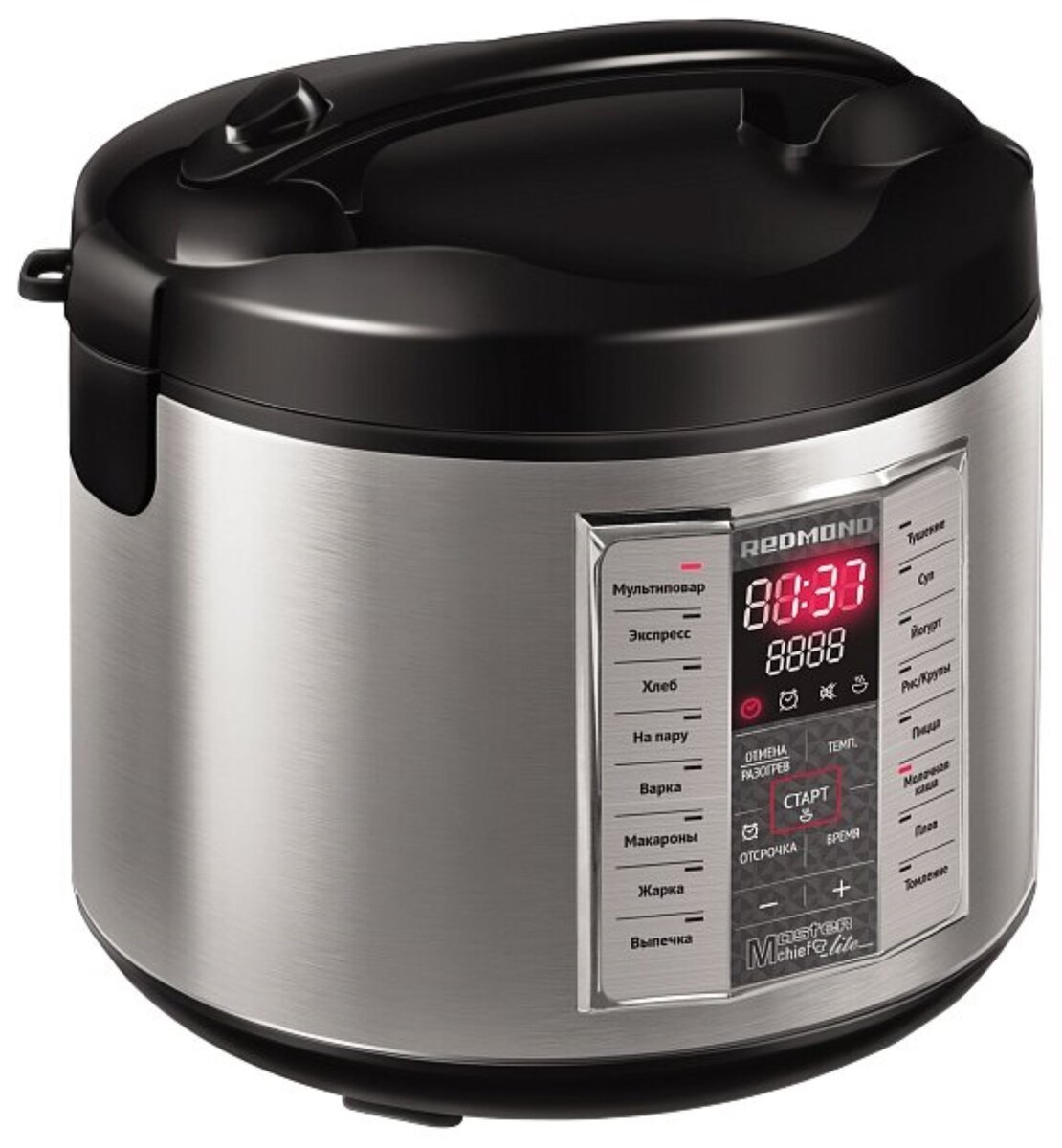 Хорошая, удобная, с большим объёмом чаши - это лишь малая часть отзывов покупателей о мультиварке REDMOND RMC-M25.