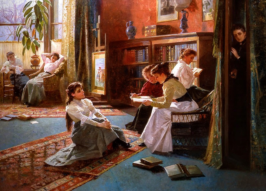 Художник Alexander Mark Rossi (1840-1916)