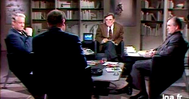 9 марта 1990 года... Теледебаты депутата Ельцина и философа Зиновьева на французском ТВ...7