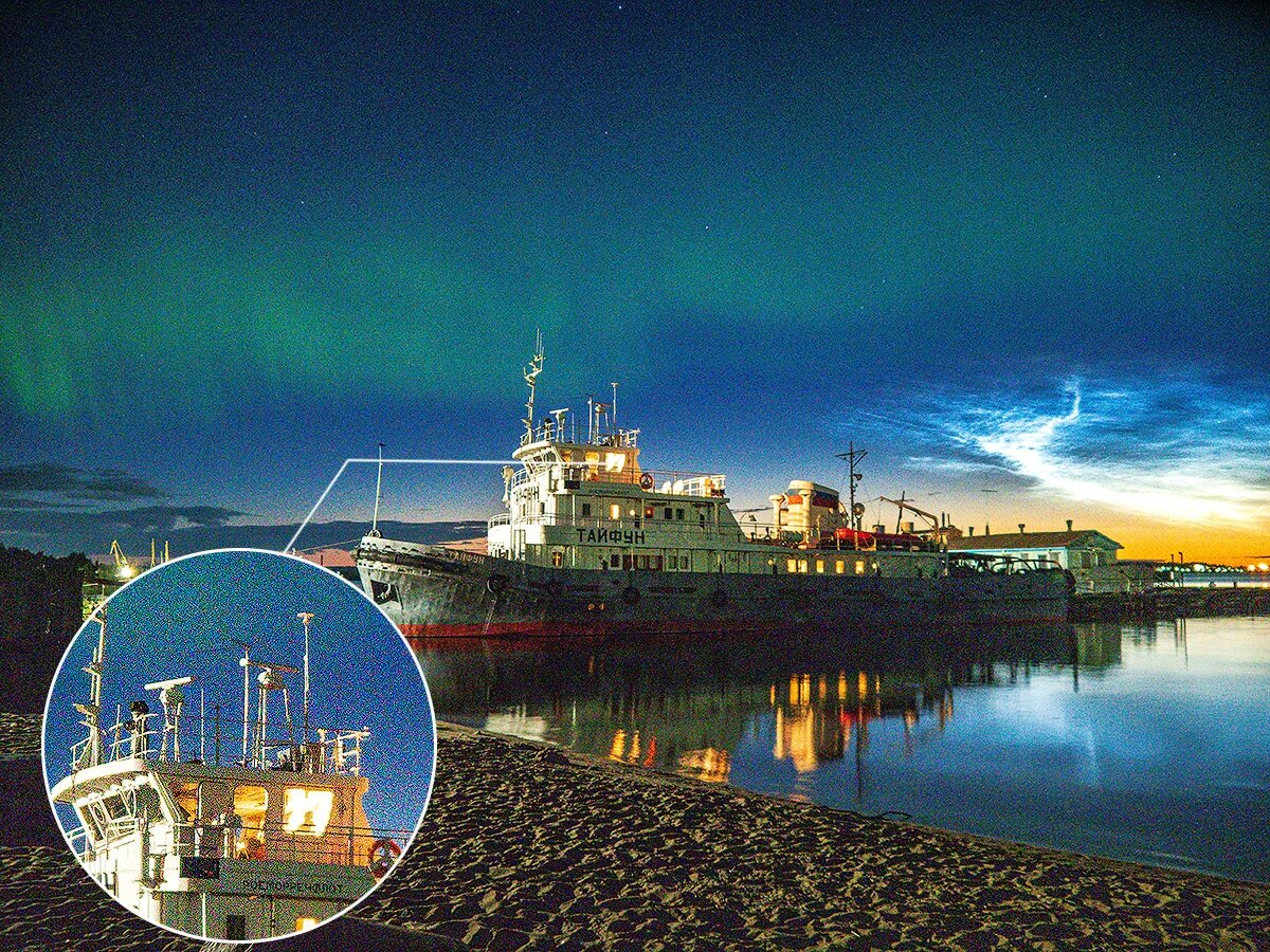    Северное сияние и шум матрицы. Olympus E-M1 mark2, ISO 6400, F2.8, 1 сек / Иллюстрация: Алиса Смирнова, Фотосклад.Эксперт