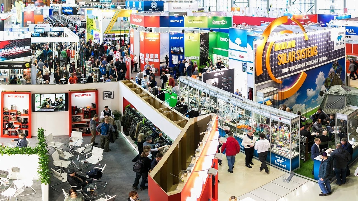 Выставка охота рыбалка москва