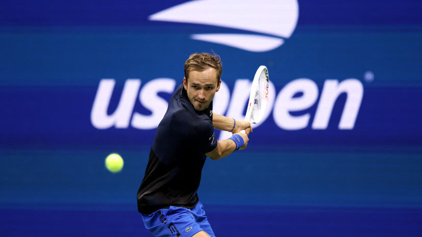     Российский теннисист Даниил Медведев Gettyimages.ru Jamie Squire / Staff