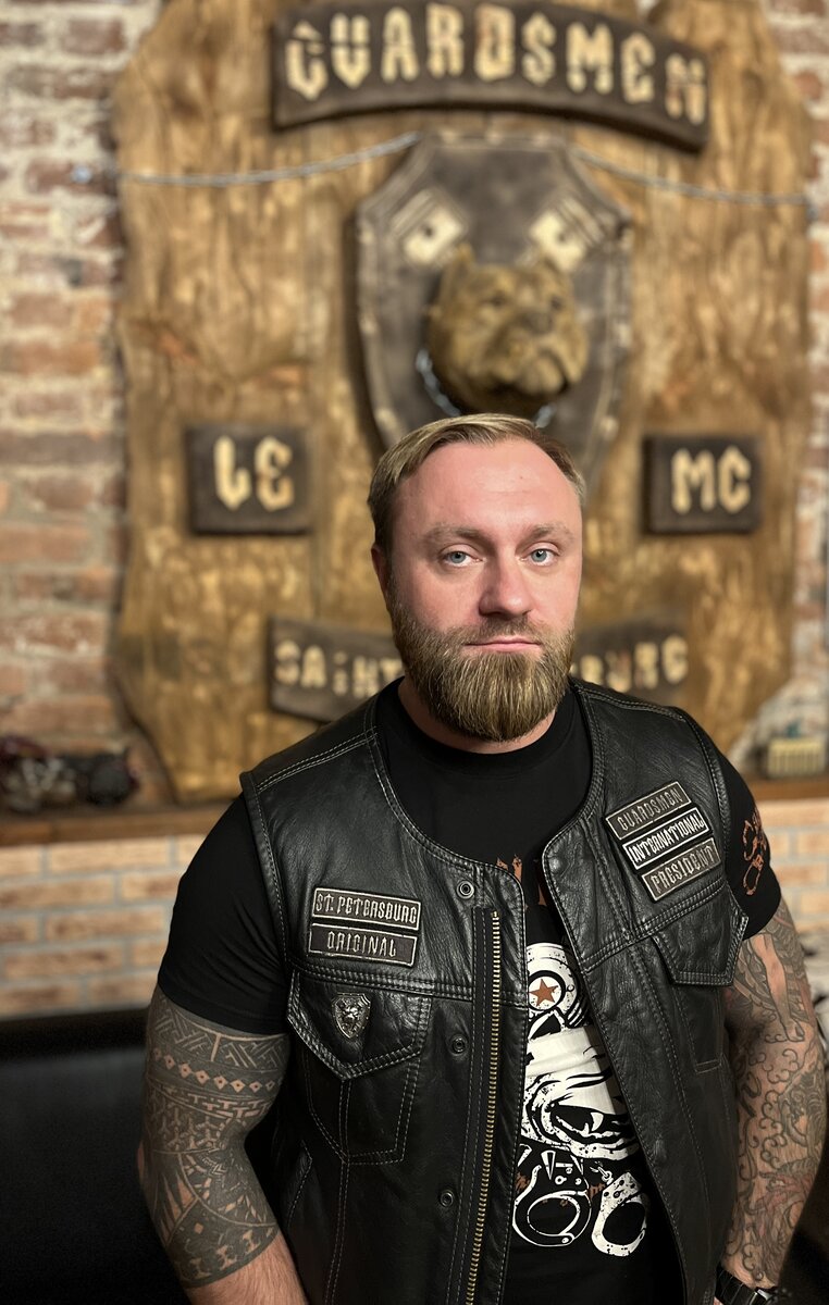 Владимир Вайтулевски, президент мотоклуба Guardsmen International LE MC