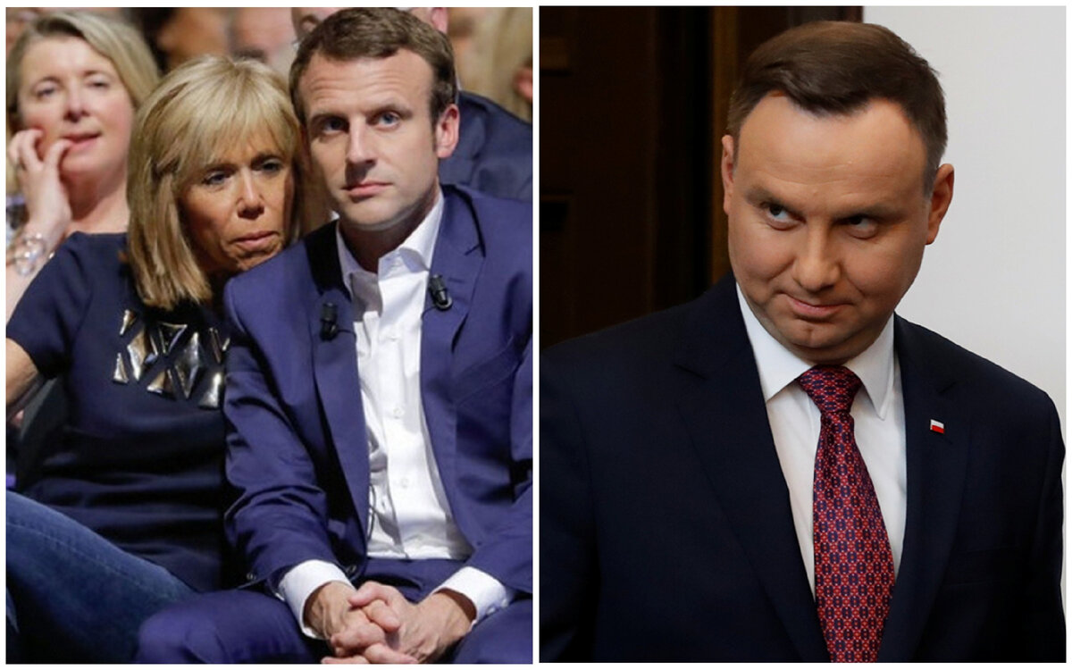 Польский президент Анджей Дуда, справа. Данная картинка из общедоступных ресурсов сети интернет принадлежит только ее авторам.