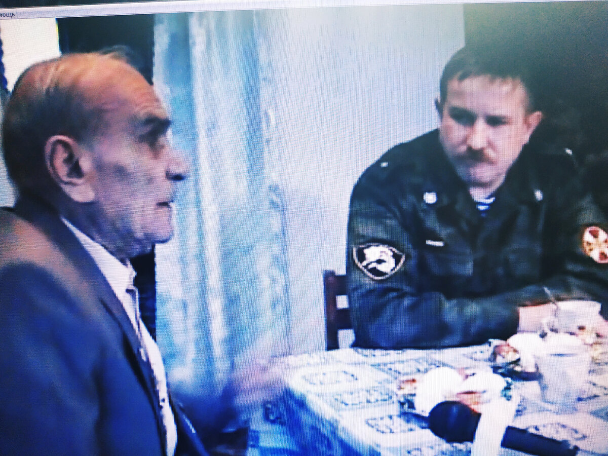 Фото автора. Снято с видеоматериалов беседы.