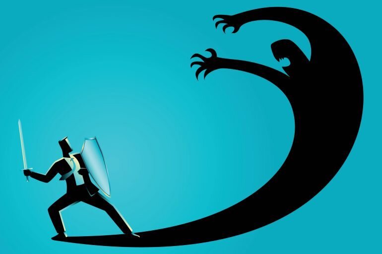 Бороться с тревогой и страхом возможно! (изображение взято из открытых источников). 