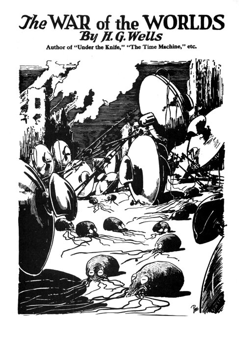 Марсиане по представлению Г. Уэллса - существа III типа.