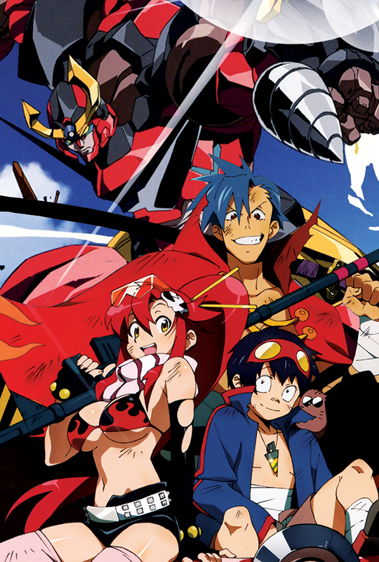 А) Наруто
Б) Токийские мстители
В) Ван пис
Г) Гуррен лаганн