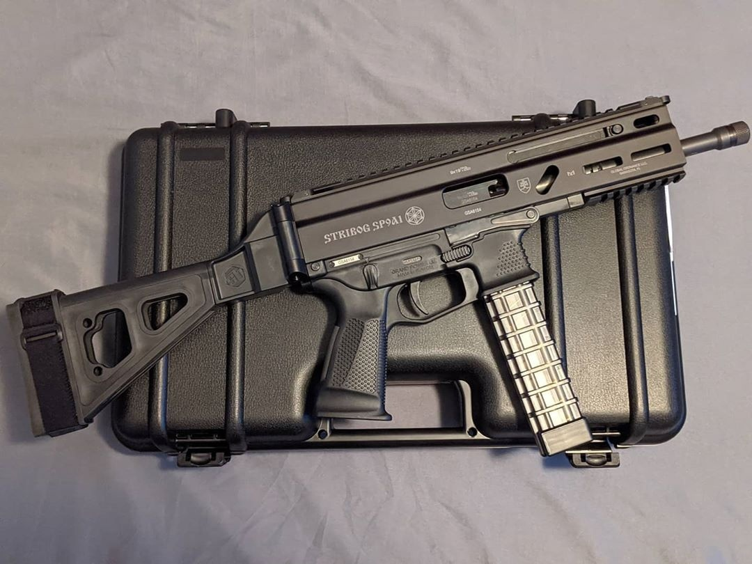 Grand Power Stribog 9x19. Стрибог 9х19 карабин. Grand Power Stribog sp9a1. Карабин под пистолетный патрон