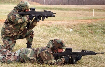 XM8
при испытаниях