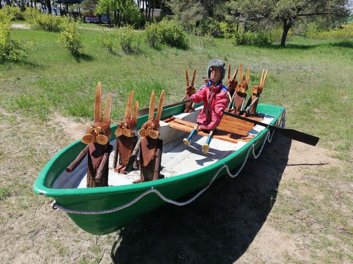 Дед Мазай на базе "Южная ночь"