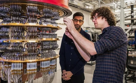 На данный момент квантовые компьютеры выглядят примерно так